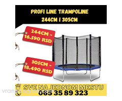 Profi line trampoline