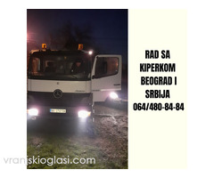 Profesionalni Prevoz sa Kiperom i rad sa mini bagerom u Beogradu i Srbiji - Slika 11/12