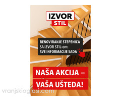 IZVOR STIL–Laminati i oprema po super cenama