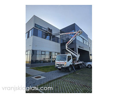 Iznajmljivanje kamiona sa korpom